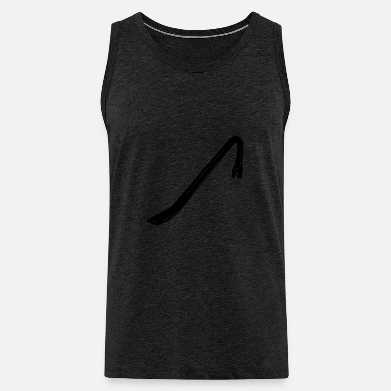 Brechstange eine Brechstange - Männer Premium Bio Tank Top - Anthrazit