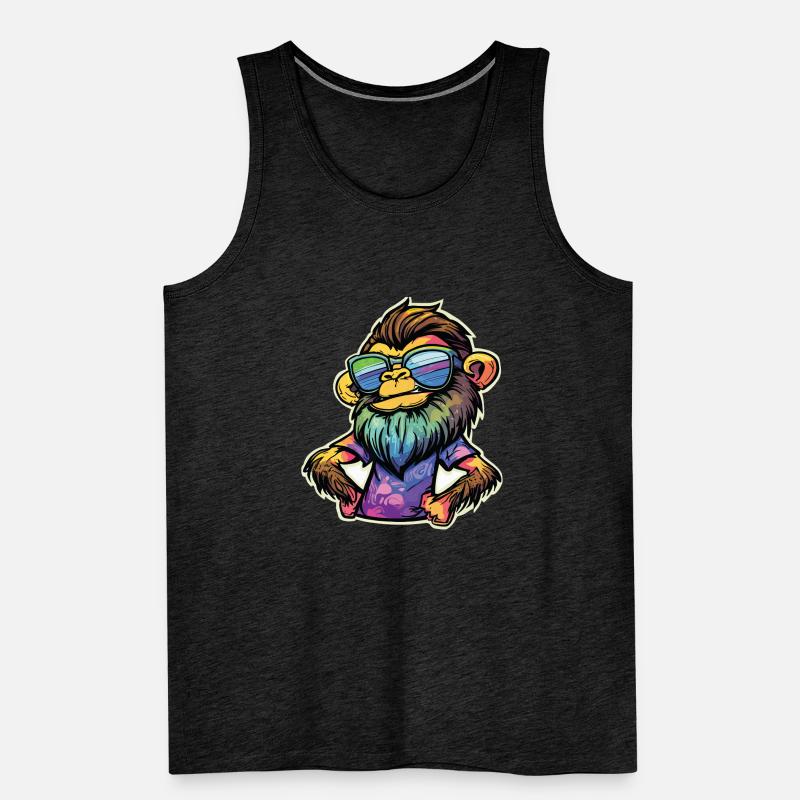 Funky Monkey Men's Premium Organic Tank Top