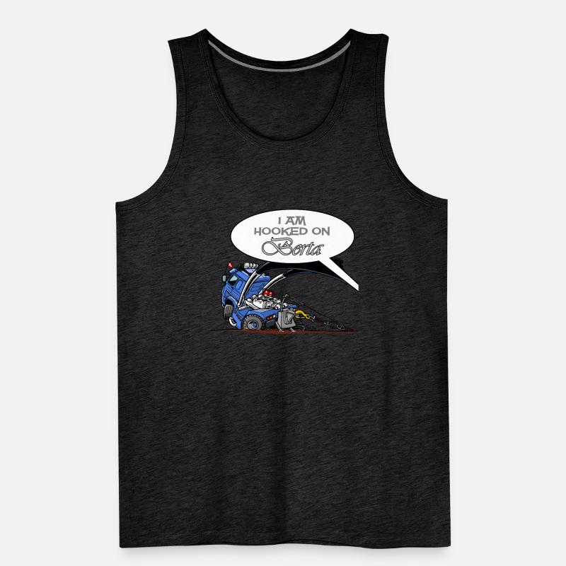 HookedOnBERTA Men's Premium Organic Tank Top