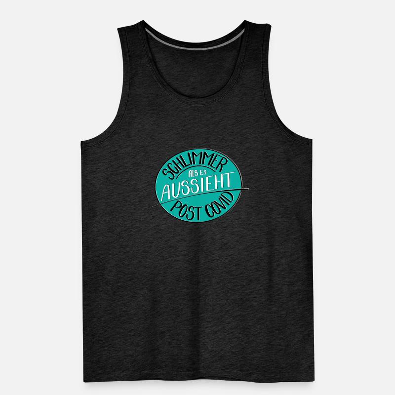 Schlimmer als es aussieht, Post Covid Männer Premium Bio Tank Top
