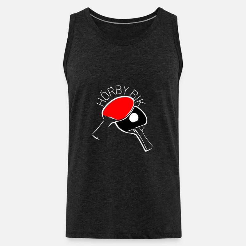Horby_BIK_logga - Männer Premium Bio Tank Top - Anthrazit