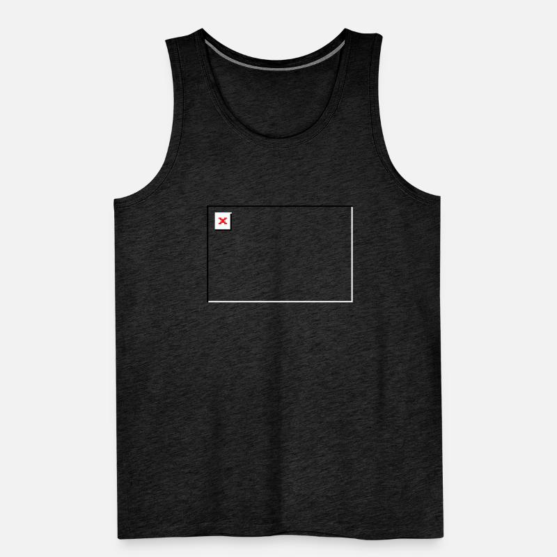 Missing Image – File Not Found Querformat Männer Premium Bio Tank Top