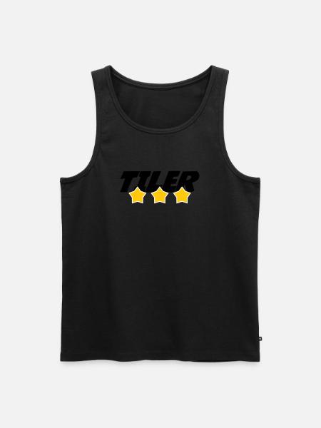 Tiler – pro tile laying precision trade - Men's Premium Organic Tank Top - charcoal grey