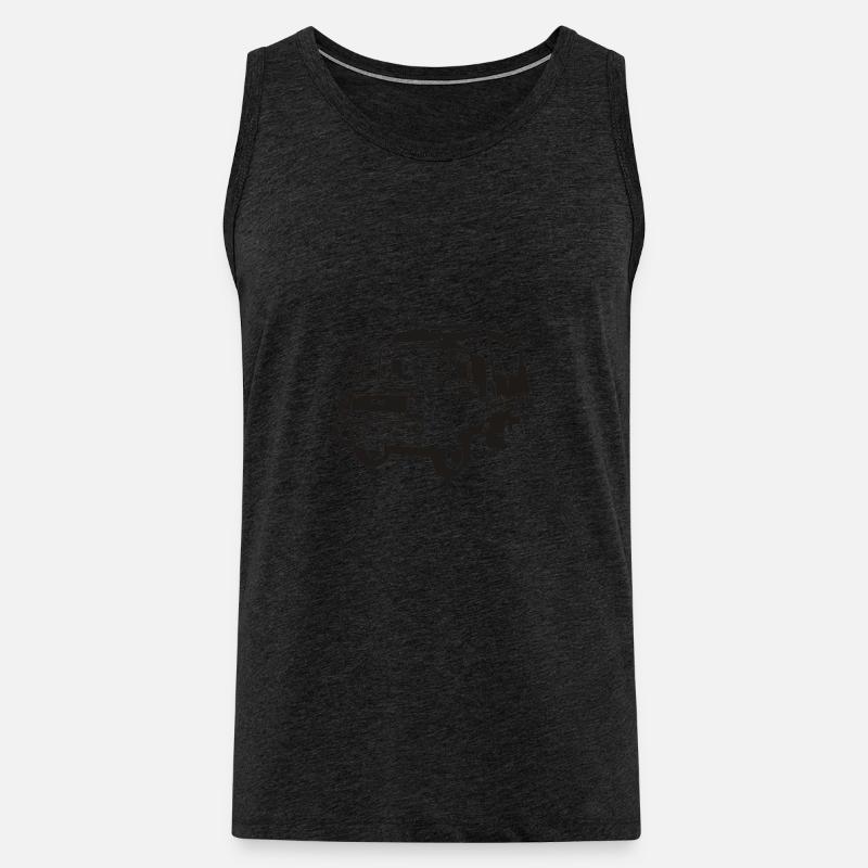 Robur Pritsche LO LD IFA - Männer Premium Bio Tank Top - Anthrazit