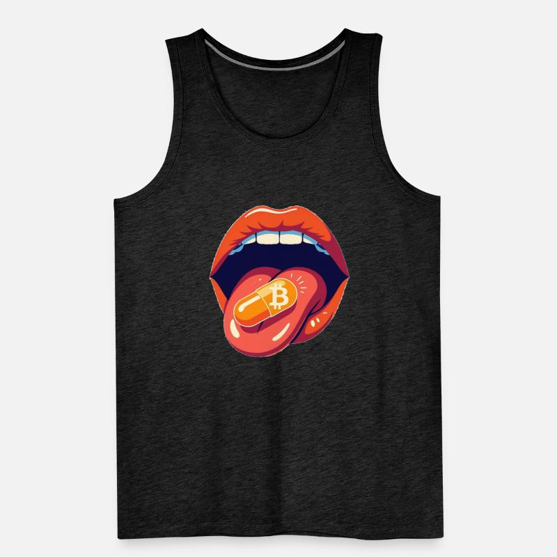 Bitcoin Orangepill Basic Débardeur bio Premium Homme