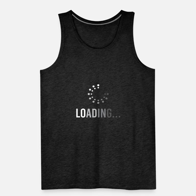 Loading Computer IT Itler Informatiker Informatik Männer Premium Bio Tank Top