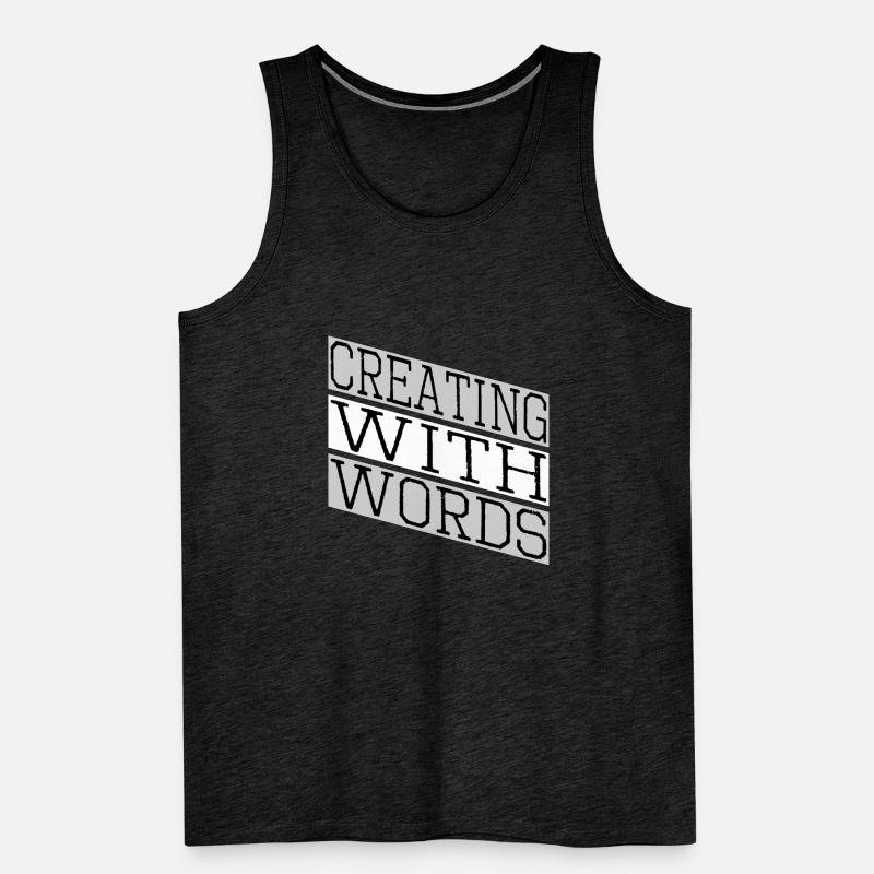 creative thinking self-publishing Männer Premium Bio Tank Top