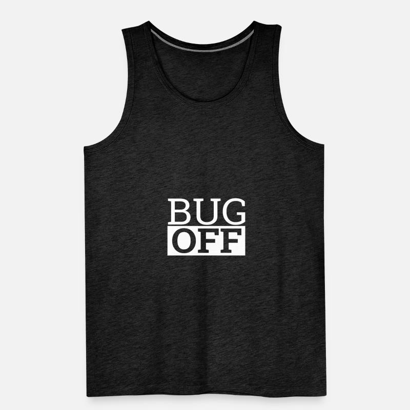 "Bug Off" | Programmatore Canottiera ecologica premium da uomo