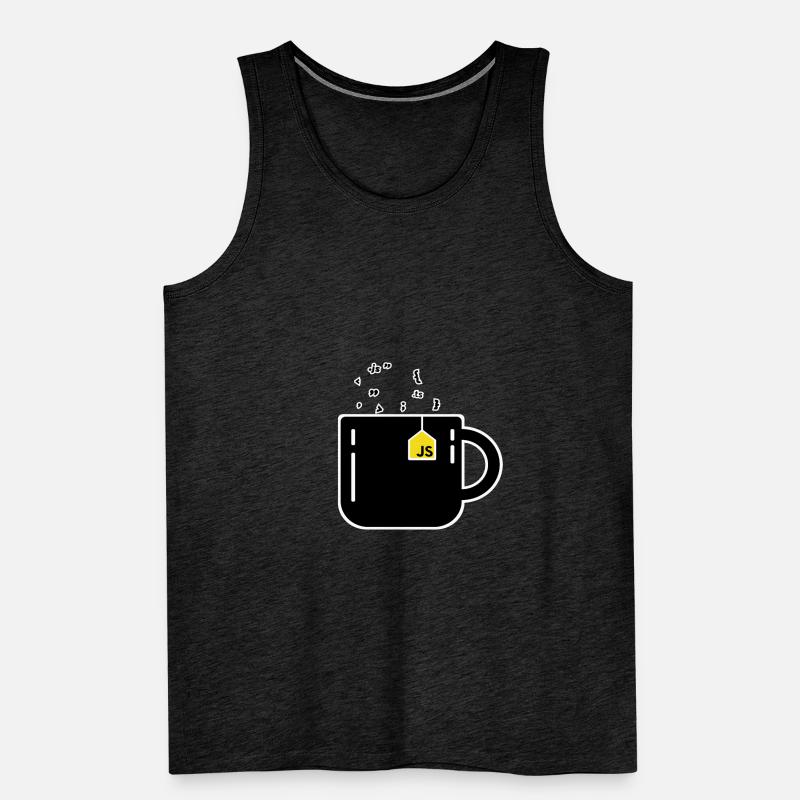 JavaScript - Cup Men's Premium Organic Tank Top