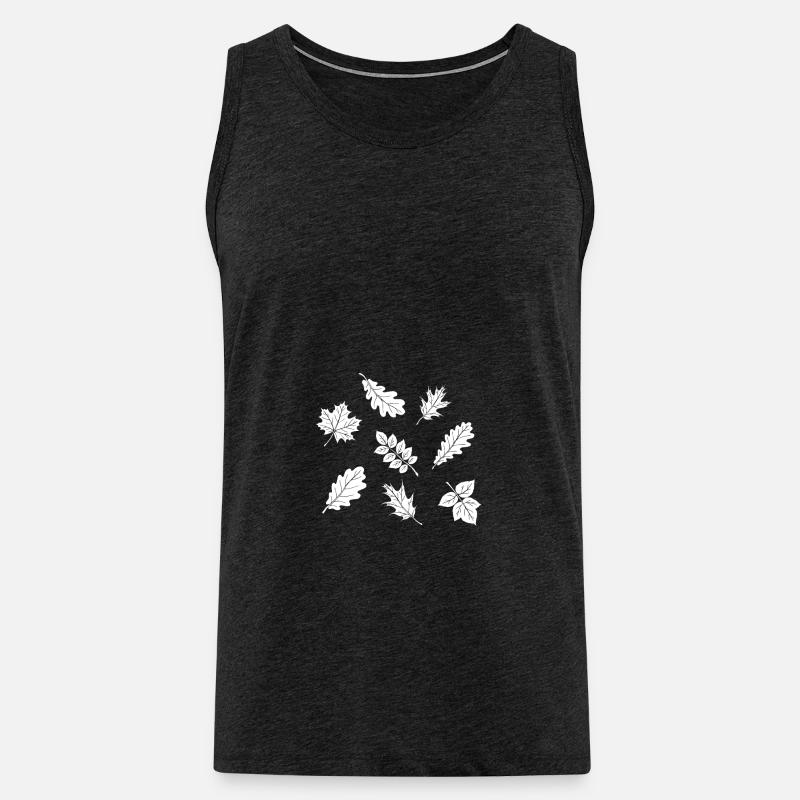 Herbst - Männer Premium Bio Tank Top - Anthrazit