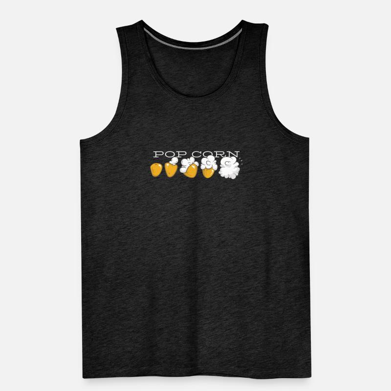 Évolution du pop-corn Débardeur bio Premium Homme