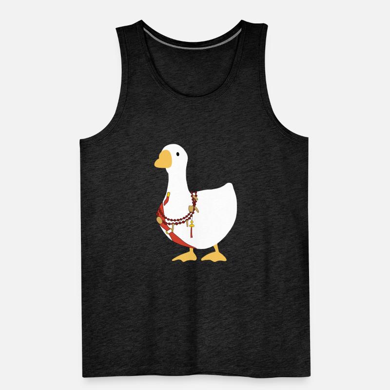 Wo sich Winde treffen – Chinesische Gans – Mitternachtsklingen Männer Premium Bio Tank Top
