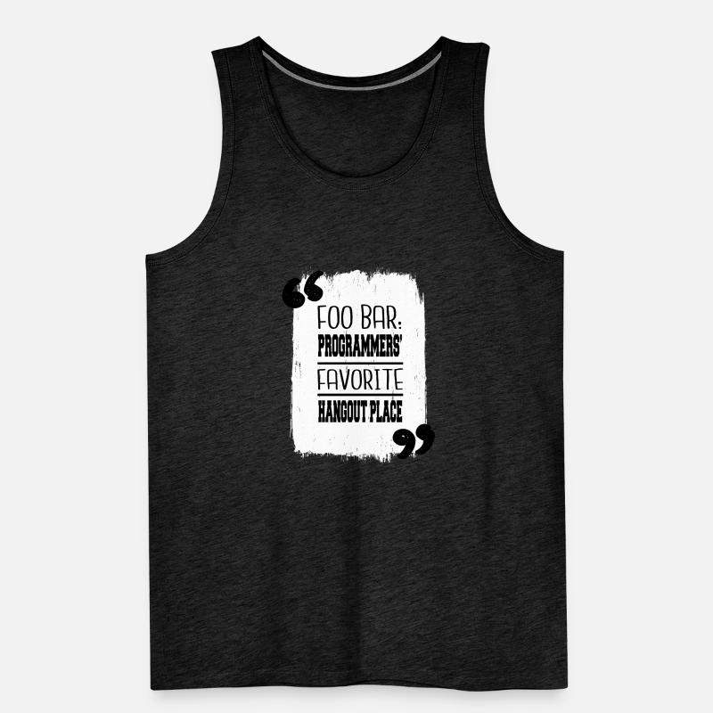 Backend Developer Computer Programming Men's Premium Organic Tank Top