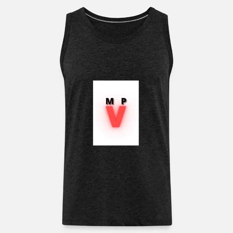 Most Valuable Player - Männer Premium Bio Tank Top - Anthrazit