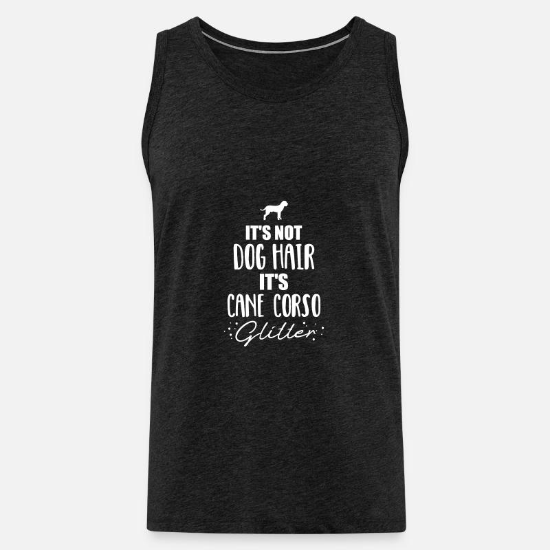 Cane Corso - Männer Premium Bio Tank Top - Anthrazit