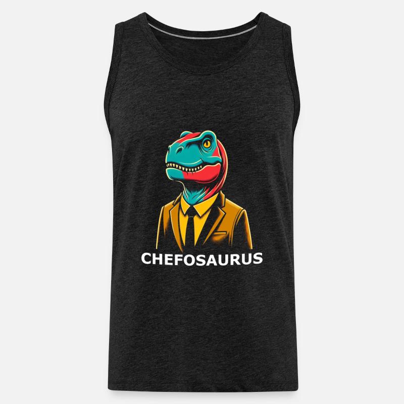 Chef Vorstand Geschäftsführer - Männer Premium Bio Tank Top - Anthrazit