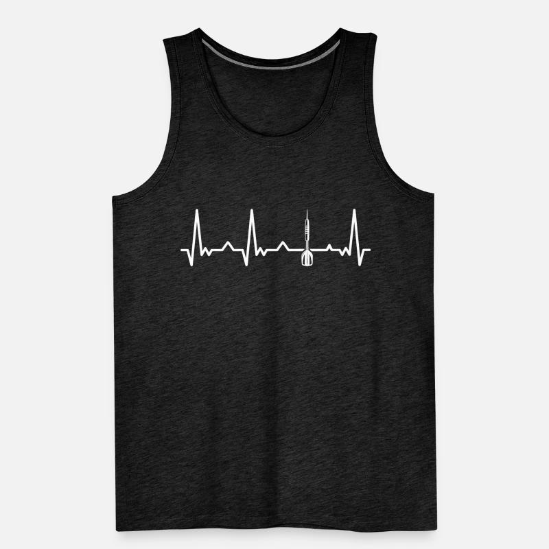 Fléchettes Fléchettes Joueur de fléchettes Fléchettes Débardeur bio Premium Homme