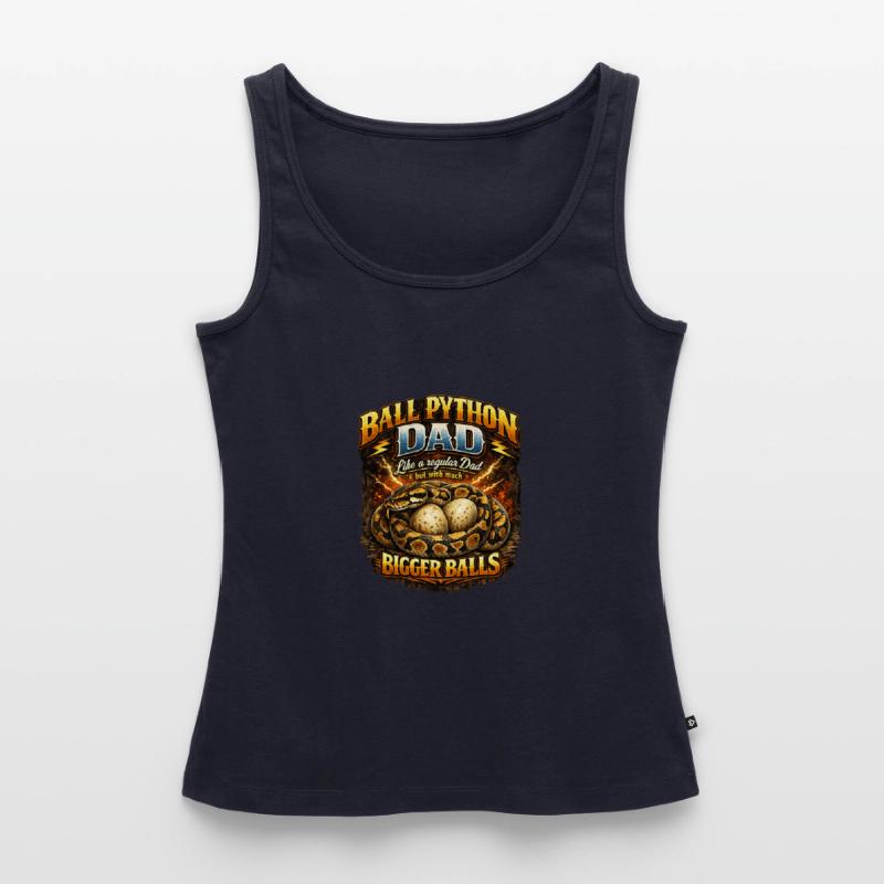 Python roi python Papa Œufs plus gros propriétaire de roi python Débardeur bio Premium Femme