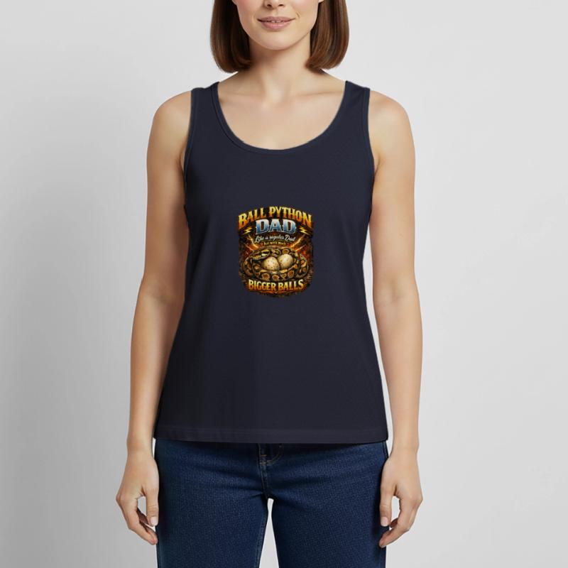 Python roi python Papa Œufs plus gros propriétaire de roi python Débardeur bio Premium Femme