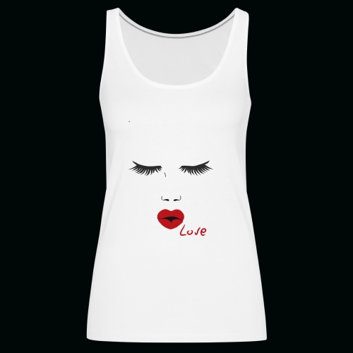 LOVE - Camiseta de tirantes premium mujer