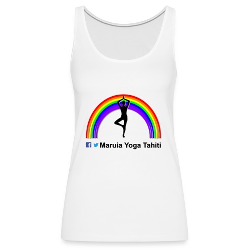 Logo de Maruia Yoga Tahiti - Débardeur Premium Femme