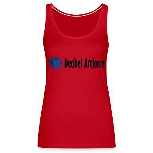 Decibel Artforce Logo (transparent) - Frauen Premium Tank Top