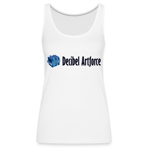 Decibel Artforce Logo (transparent) - Frauen Premium Tank Top