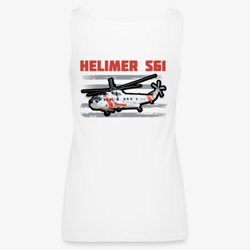 Helimer S61 - Camiseta de tirantes premium mujer