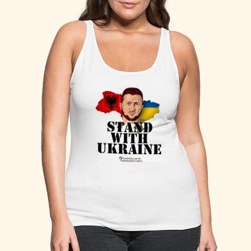 Ukraine Albania Stand with Ukraine - Frauen Premium Tank Top