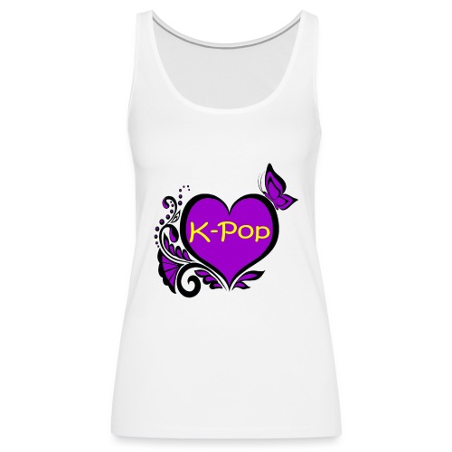 K pop - Camiseta de tirantes premium mujer