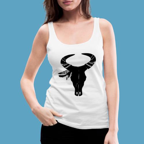 Skull - Camiseta de tirantes premium mujer