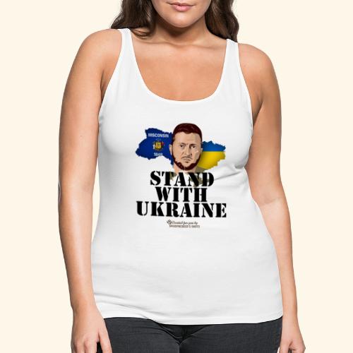 Ukraine Wisconsin - Frauen Premium Tank Top