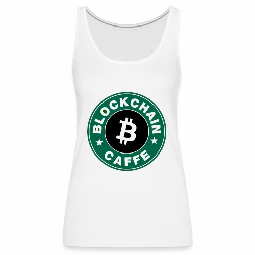BlockChain Caffè Logo - Canotta premium da donna