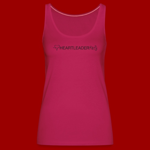 Heartleader Charity (schwarz/grau) - Frauen Premium Tank Top