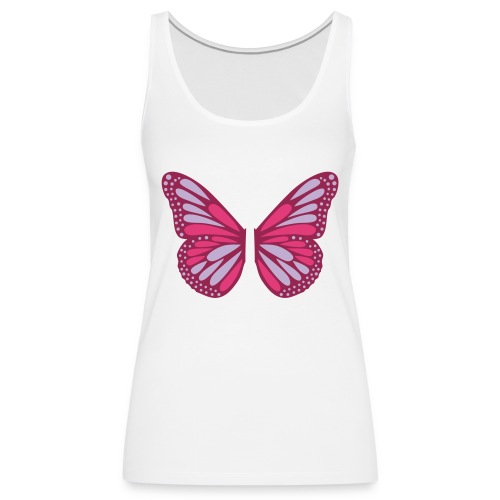 Butterfly Wings - Premiumtanktopp dam