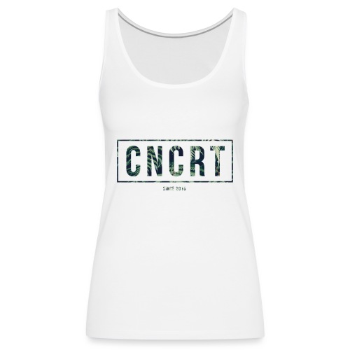 CNCRT white men sweater (Plant Print) - Vrouwen Premium tank top