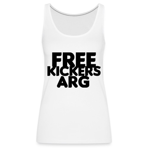 T SHIRT FREEKICKERSARG - Camiseta de tirantes premium mujer