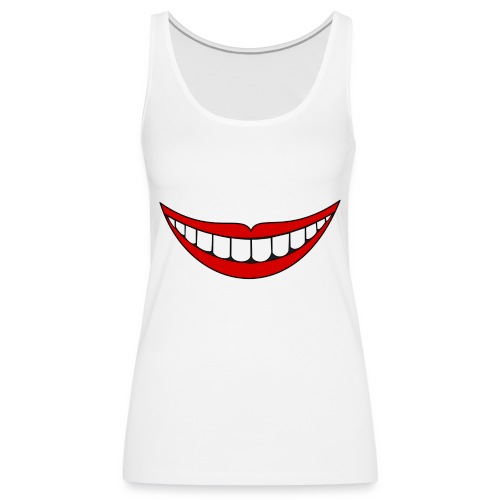 Big Smile Schutzmaske - Frauen Premium Tank Top