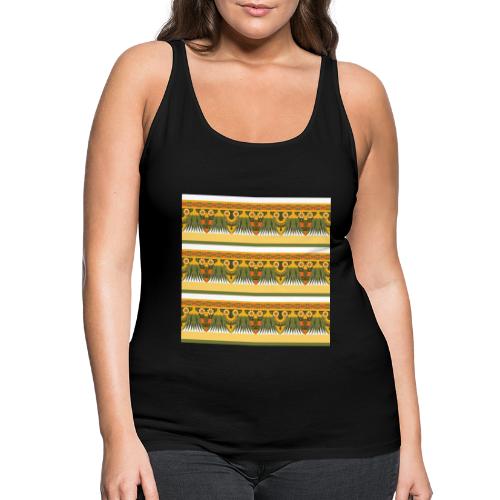 Patrón egipcio VI - Camiseta de tirantes premium mujer