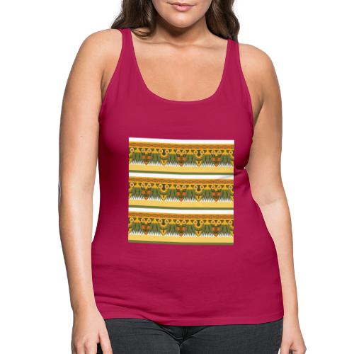 Patrón egipcio VI - Camiseta de tirantes premium mujer