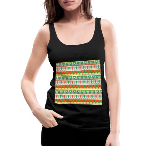 Patrón egipcio V - Camiseta de tirantes premium mujer
