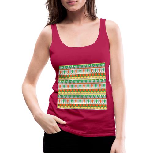 Patrón egipcio V - Camiseta de tirantes premium mujer