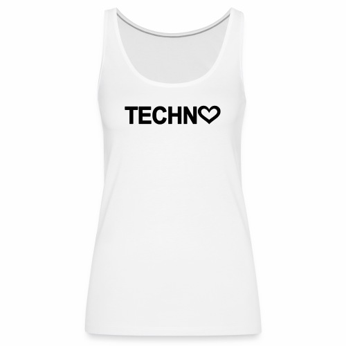 Techno Love - Frauen Premium Tank Top