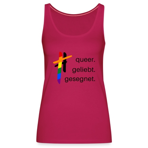 queer.geliebt.gesegnet - Frauen Premium Tank Top