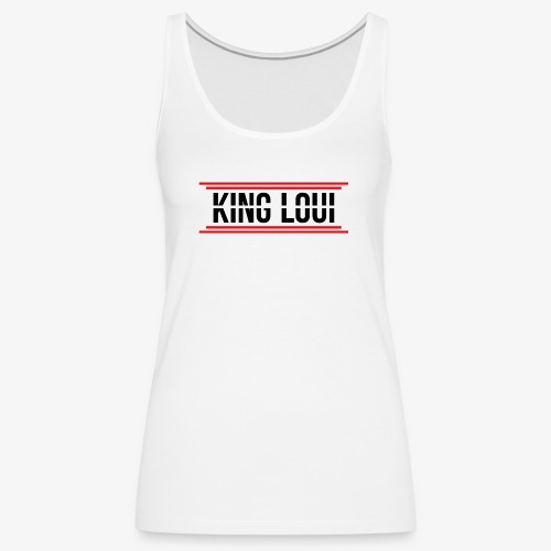 Kingloui Logo - Frauen Premium Tank Top