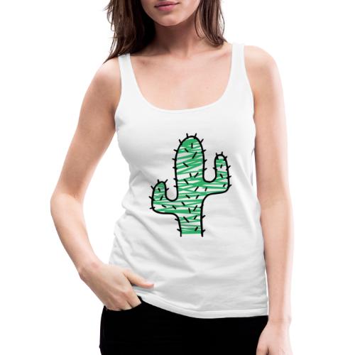 Kaktus sehr stachelig - Frauen Premium Tank Top