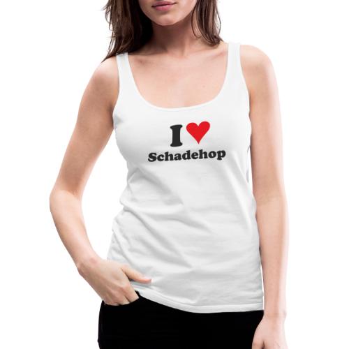 I Love Schadehop - Frauen Premium Tank Top