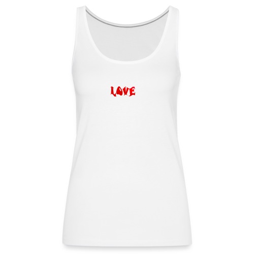 LOVE - Frauen Premium Tank Top