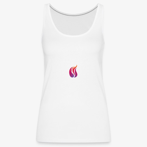 Fire logo - Women's Premium Tank Top