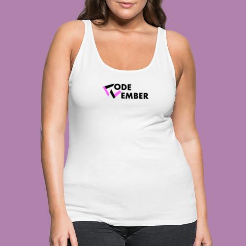 [2020 Collection] Codevember.org Logo - Frauen Premium Tank Top
